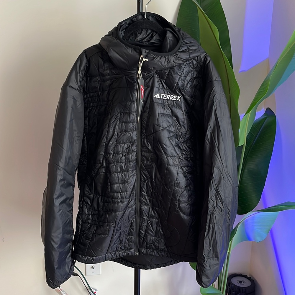 BRAND NEW MENS ADIDAS TERREX JACKET - COLOR: Black